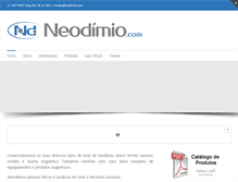 Tablet Screenshot of neodimio.com